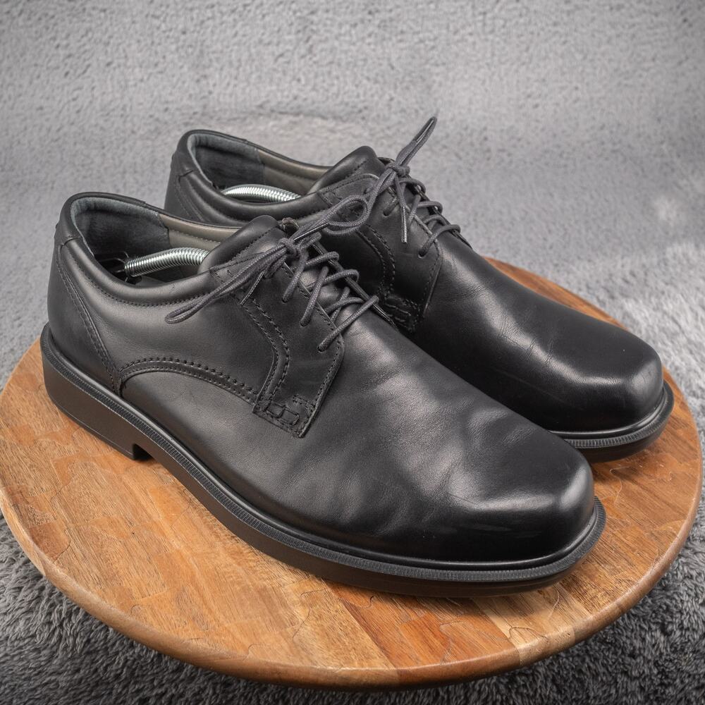SAS Ambassador Oxford Shoes Men Size 13 W Black Leather Low Top Comfort Casual